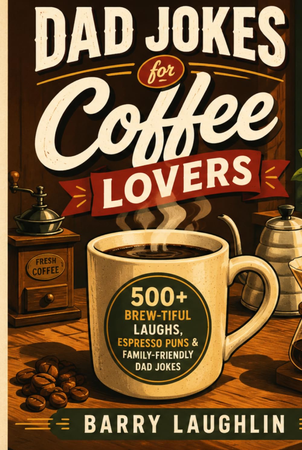 Dad Jokes for Coffee Lovers: 500+ Brew-tiful Laughs, Espresso Puns & Family-Friendly Dad Jokes