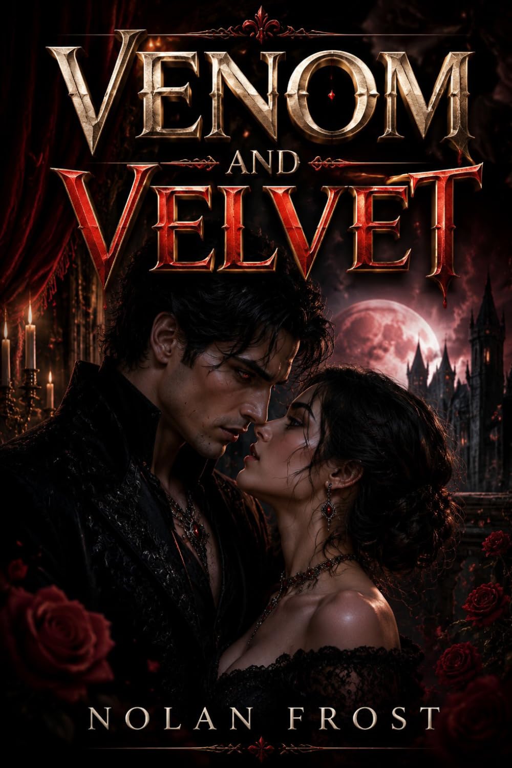 Venom and Velvet: An Enemies to Lovers Vampire Romance (Shadow-Bound Hearts)