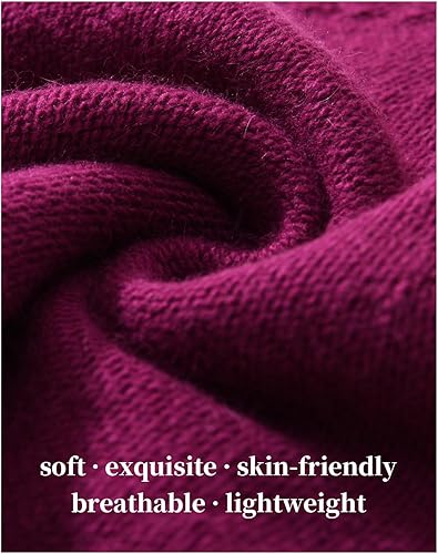 Miniatura 2 de jaxmonoy Slouchy Knit Beanie Hat for Women Winter Soft Warm Ladies Laightweight Slouch Knitted Skull Beanies Cap