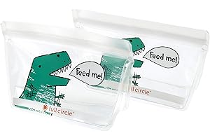 Best Reusable Bags for Kids: Preserve Adventure-Inspired Treats in ZipTuck's Dinosaur Snack Set