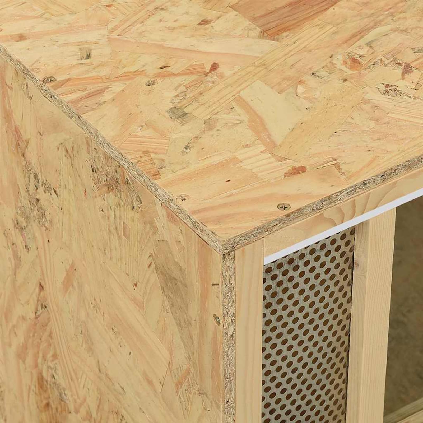 Homgoday Terrarium aus mehrschichtigem Holz, 80 x 40 x 40 cm, Möbel für Haus, Innen- und Außenbereich, Wohnzimmer, Schlafzimmer