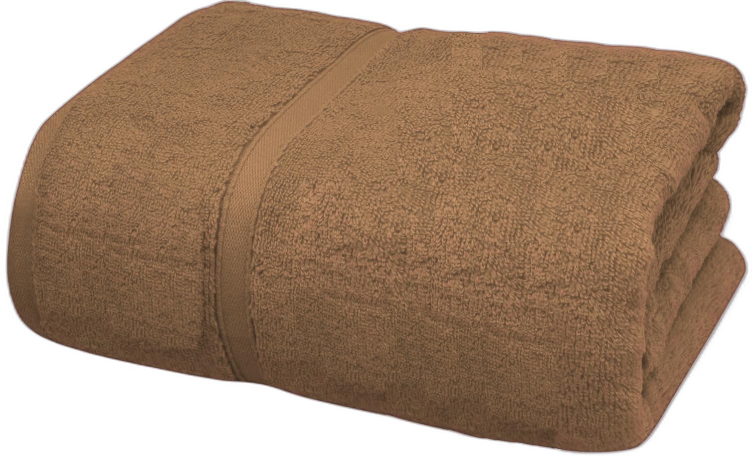 WovenWonder Large Bath Towel 100% Egyptian Cotton (70 x 120 CM – 800GSM) Highly Absorbent Extra Soft & Quick Dry Towels for Gym, Spa, Hotel & Everyday Use (Latte, Bath Towel)
