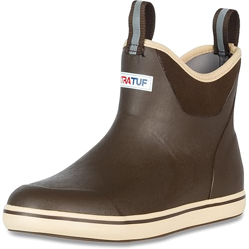 Xtratuf Women's 6 Inch Ankle Deck Boot Brown 9
