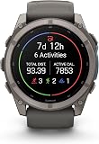 Garmin fēnix 9, 51mm GPS multisport smartwatch, Pebble Grey - 9
