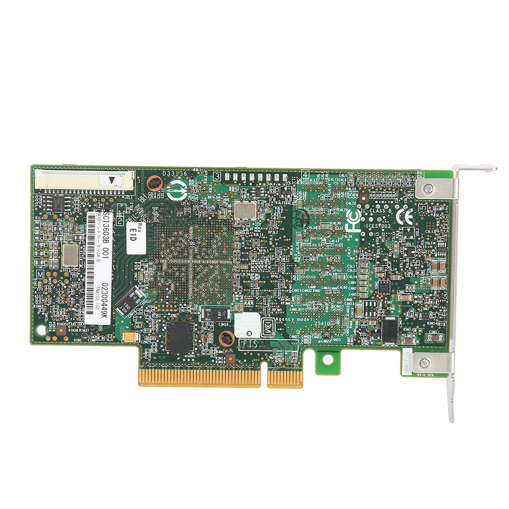 Akozon SAS LSI 9267-8i 2208 6 GB S 512 MB PCI-E 2.0 8 Porte SATA Controller SAS Raid di Espansione RAID0 1 10 Low Baffle