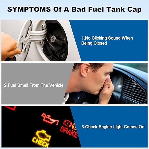 Miniatura 4 de Tapa de depósito de combustible 310103L600 compatible con Hyundai Accent, Azera, Elantra GT, Entourage, Genesis Coupe, Santa Fe, Elantra, Equus,