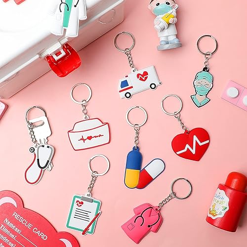 Miniatura 4 de Henoyso Paquete de 72 regalos de enfermera para mujeres, regalo de Navidad a granel, accesorios para enfermeras, regalo de semana de enfermera,