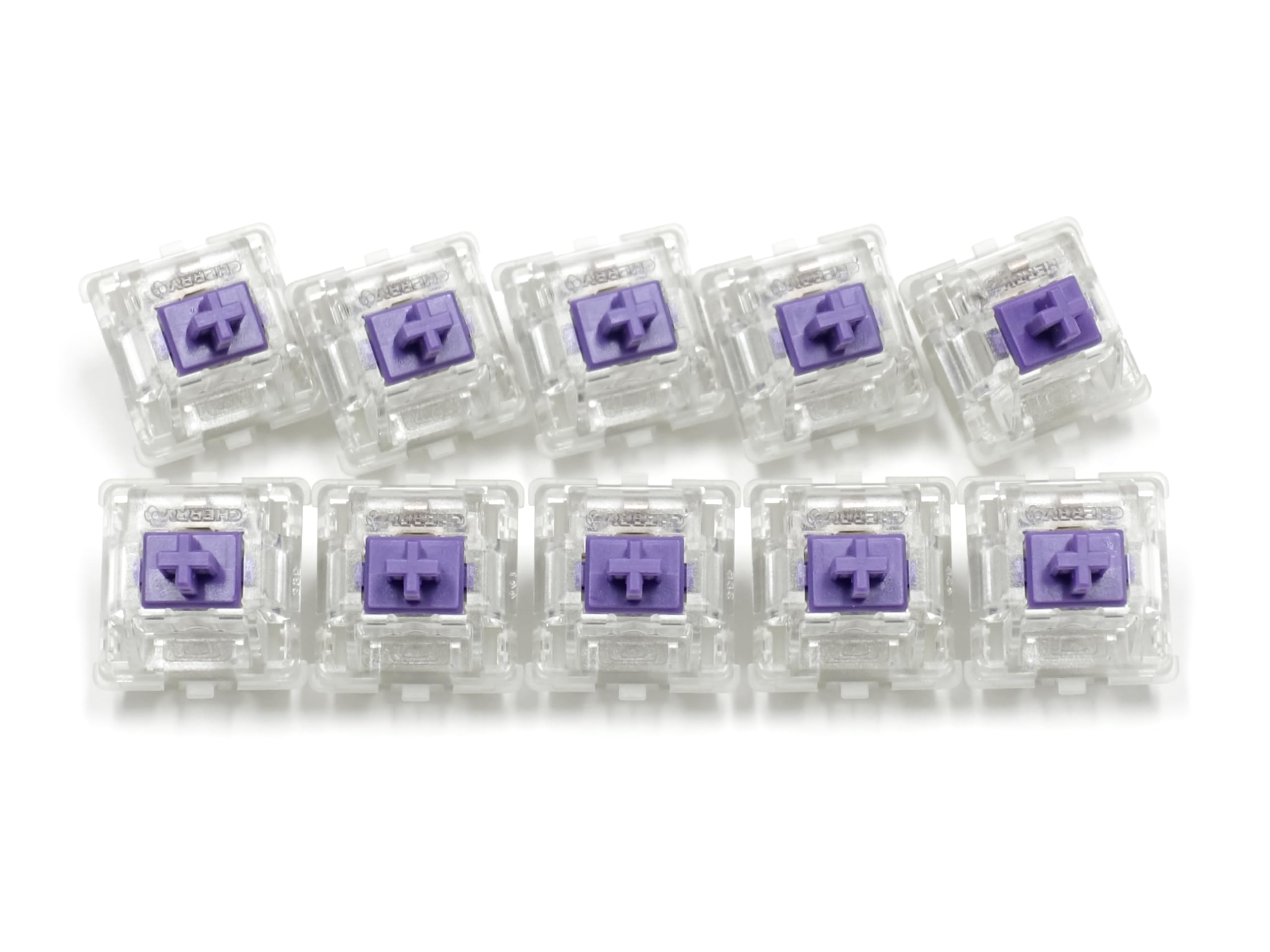 Amazon.co.jp: 新 CHERRY MX2A RGB 5ピン 紫軸 キースイッチ 10個