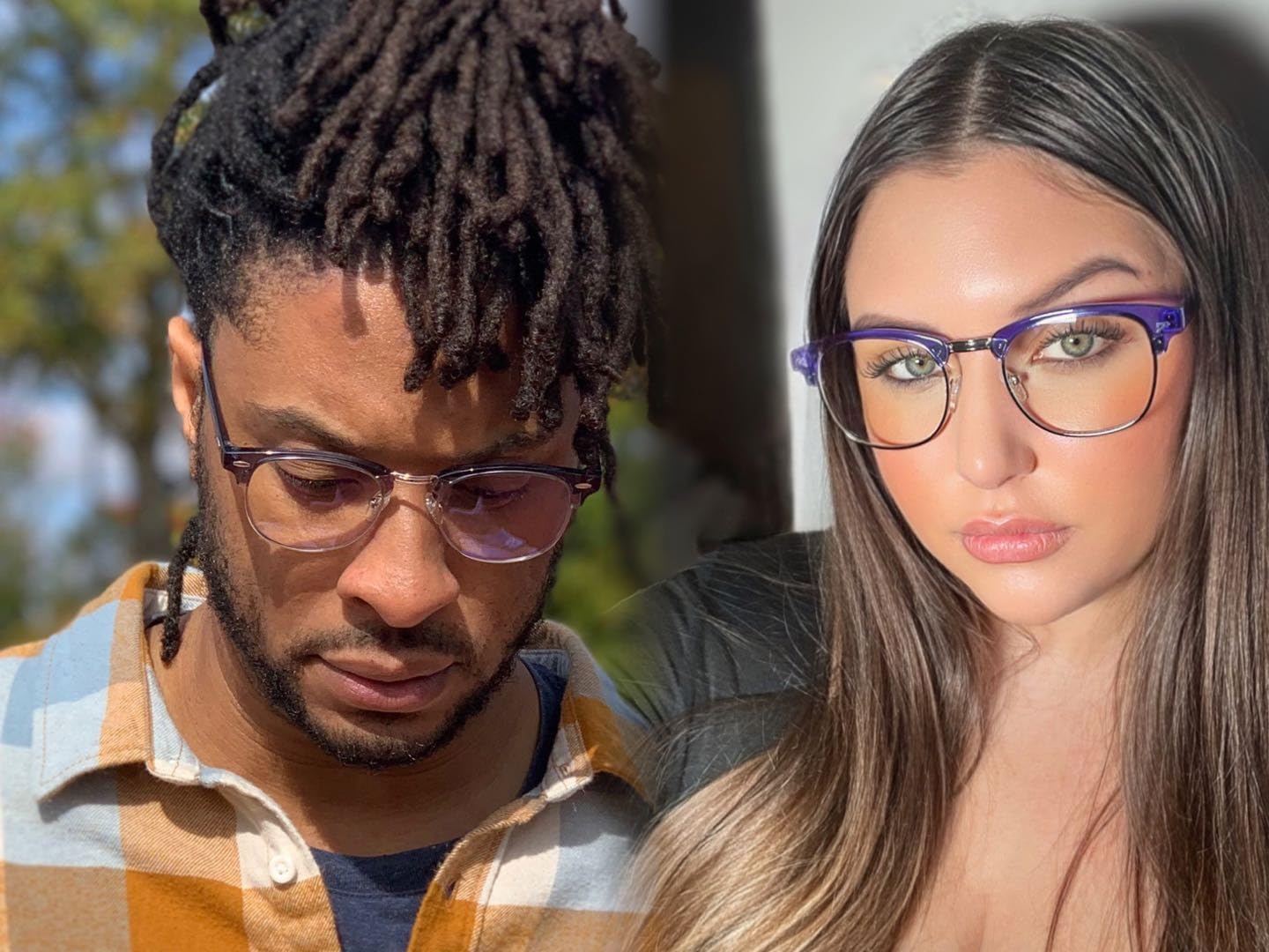 Blaulicht-blockierende Brille mit Anticomputer-Blendung, für Gaming und Lesen, für Damen und Herren, schwarz, Large