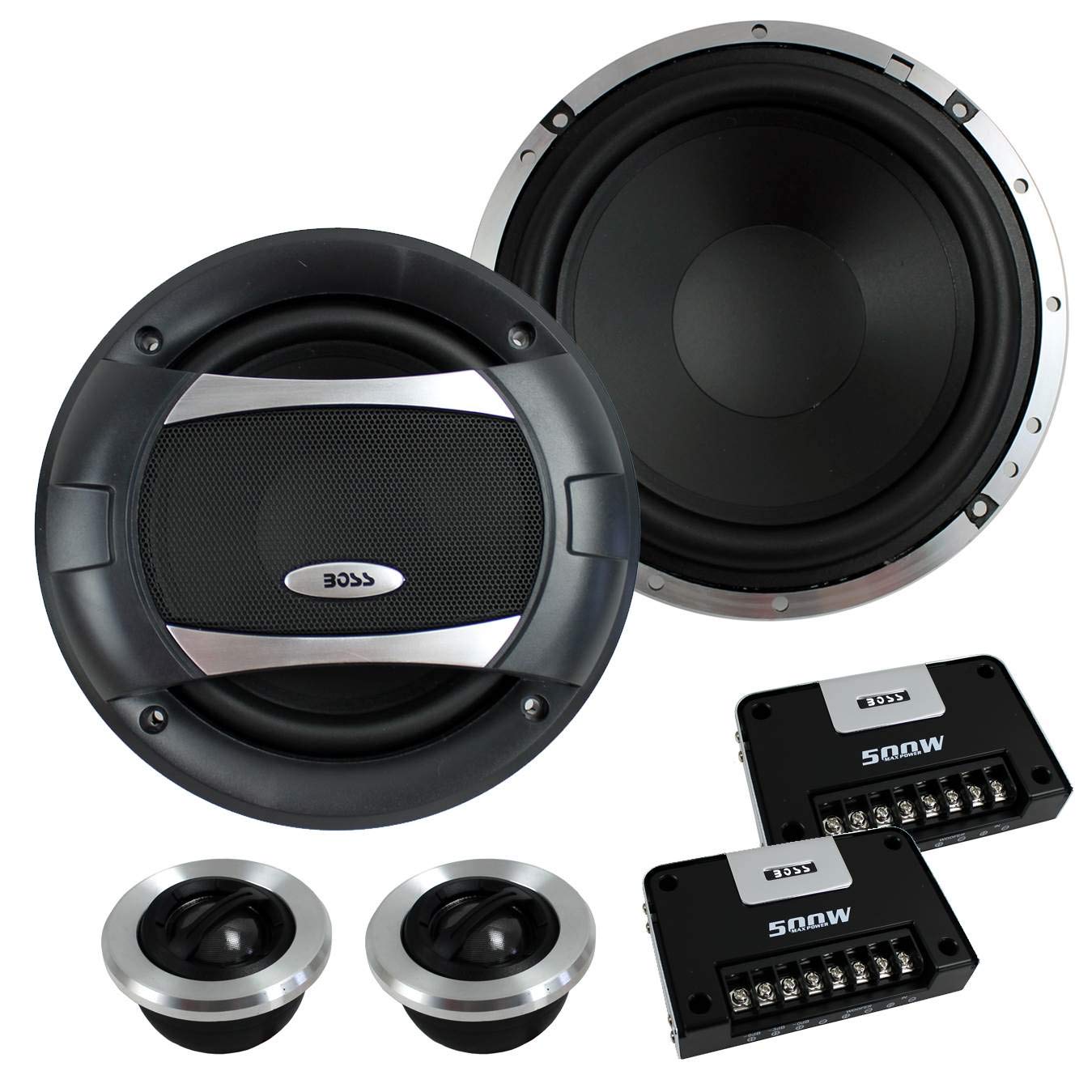 Amazon.co.jp: BOSS Audio PC65.2C 6.5インチ 500W 2ウェイ カー 