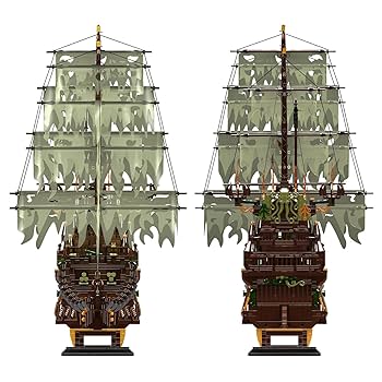 Amazon.co.jp: Mould King 13197海賊船建築キット、MOC跳躍
