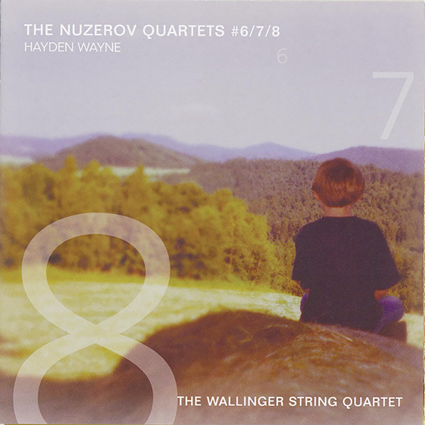 Hayden Wayne & Wallinger String Quartet The Nuzerov Quartets #6, 7 & 8 CD New 61