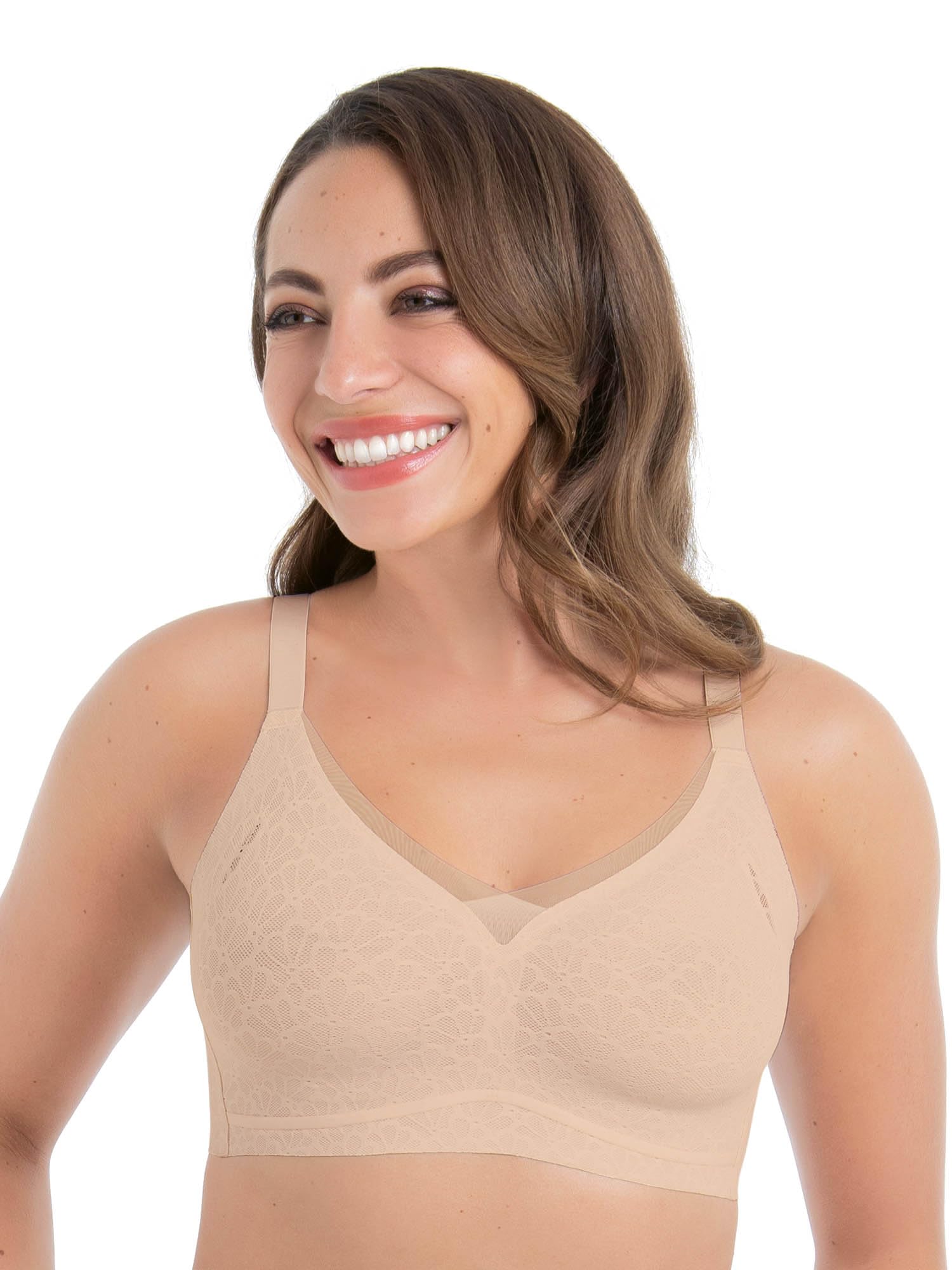 Anita Essential Smart – Damen BH ohne Bügel, Nahtlose Cups, herausnehmbare Schalen & verstellbare Träger