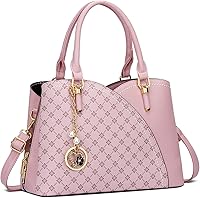 Vista 16 de KKXIU Monederos y bolsos de mano con triple compartimento para mujer, bolso de mano con asa superior 5-verde