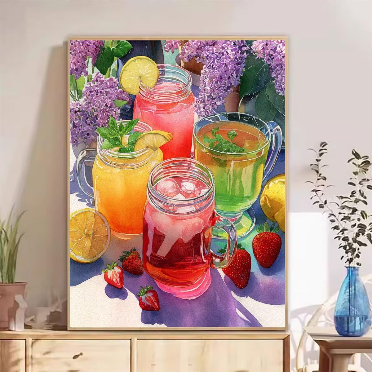 Kompletny zestaw do malowania diamentowego dla dorosłych, 5D diamentowa sztuka kryształowa sztuka, 60 x 90 cm DIY kryształowa mozaika z kryształem górskim na płótnie do dekoracji domu i relaksu