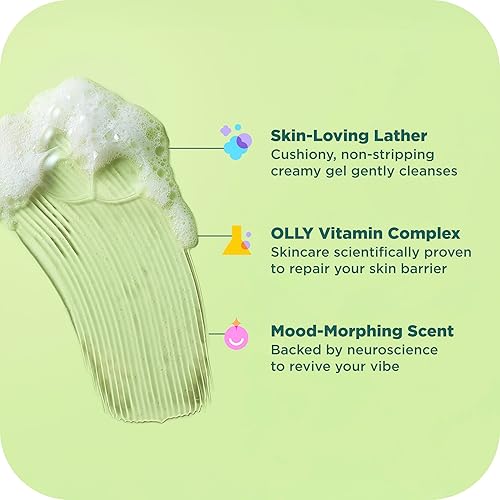 Miniatura 6 de OLLY Gel de baño Revive Repara tu barrera cutánea y revive tu vibración, 17 onzas