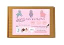 Bee Organik Brown Gift Healing Tinted Lip Balm DIY Kit | Complete materials and video training | Synthetics, Paraben & Preservative Free | Makes 5 lip balms gallery image
