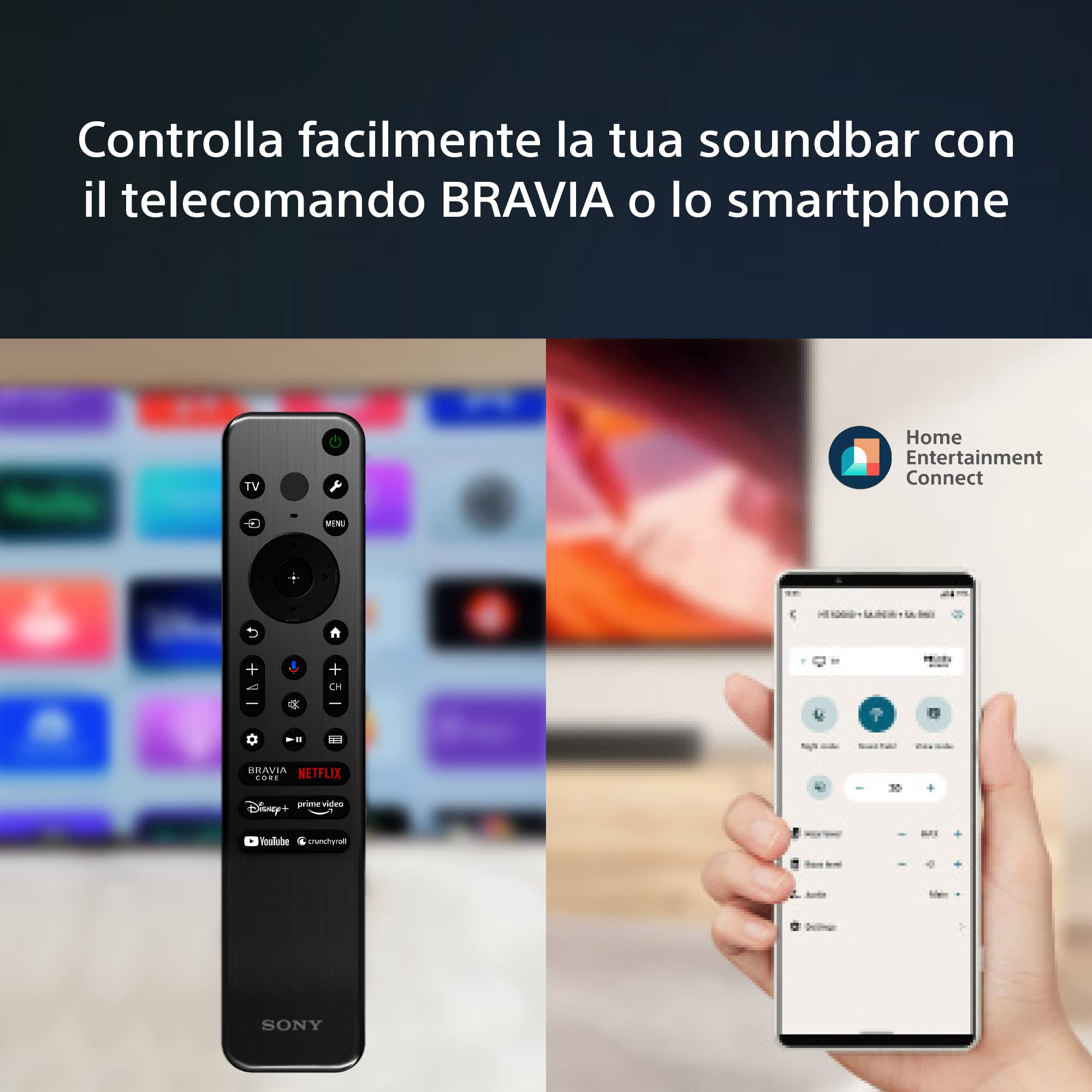 Sony HT-S2000 Soundbar Dolby Atmos 3.1 Canali Bluetooth
