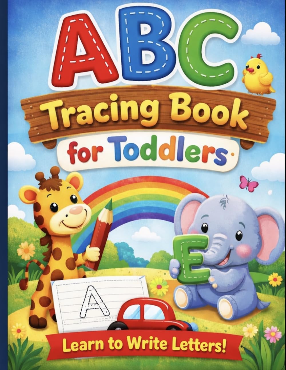 ABC Tracing Bbook for Toddlers: Fun Alphabet Tracing and Handwriting Practice for Kids Ages 2–5