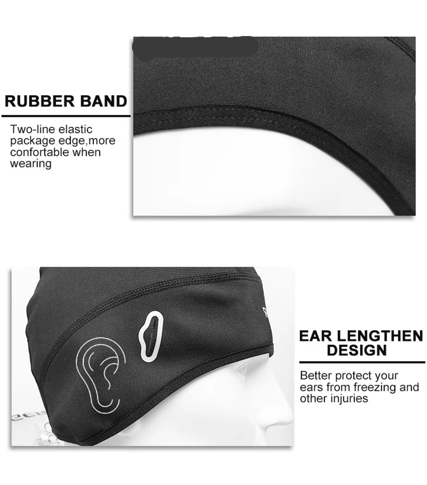 Winter Radfahren Kappe Winddicht Stirnband Warm Halten MTB Fahrrad Reiten Hut Schnee Kopfbedeckung Bike Sport Haarband FüR Radfahren