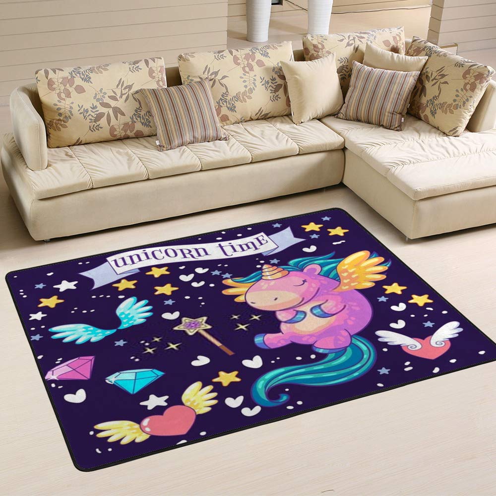 Tapis licorne moderne CHEHONG pour réchauffer la chambre et le salon