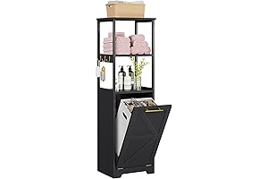 DWVO 3-Tier Tilt Out Laundry Hamper Storage Cabinet