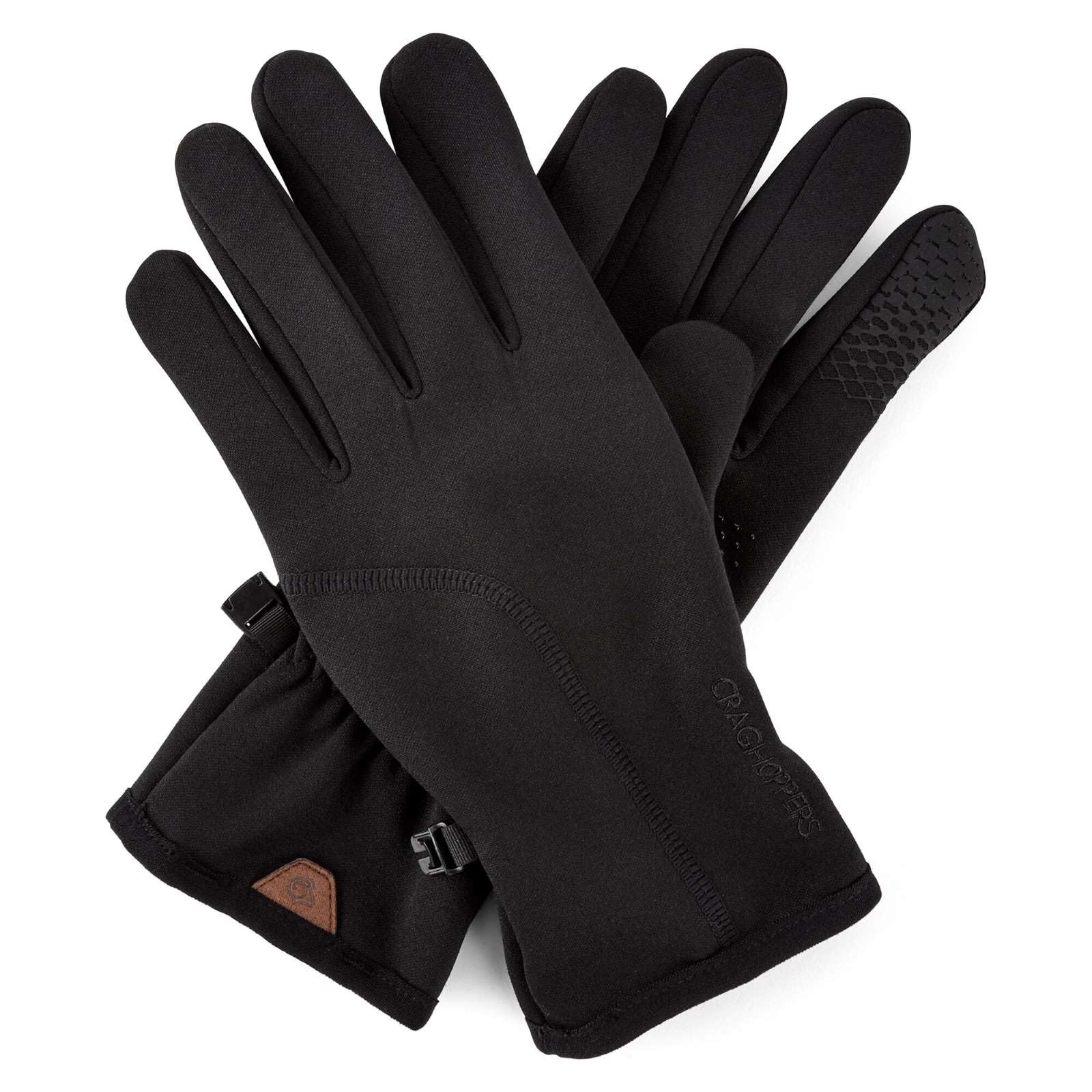 Craghoppers Unisex Adult Pro Stretch Gloves (S-M) (Black)