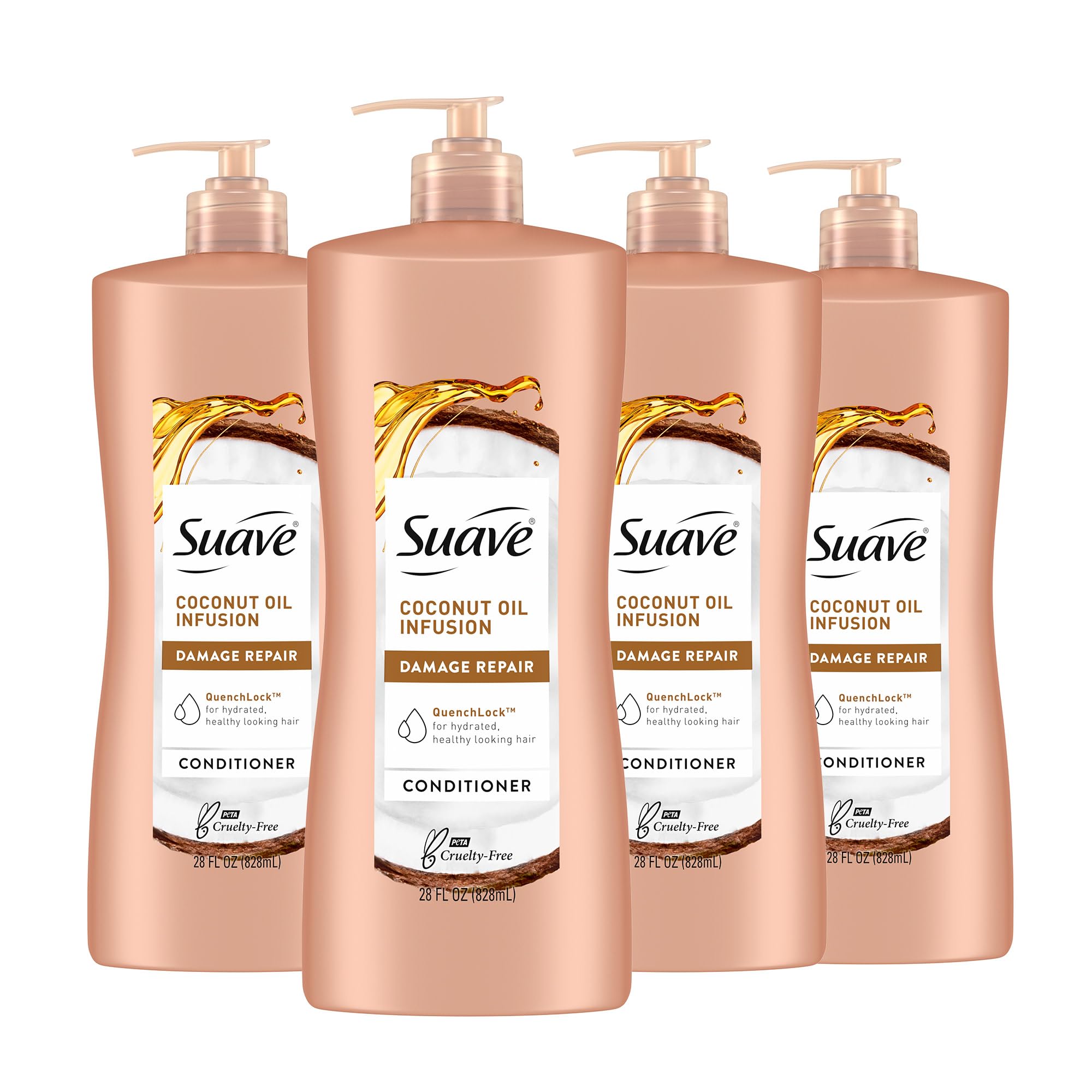 Suave Damage Repair Conditioner Coconut Oil Infusion 28 Ounce, 1 ct