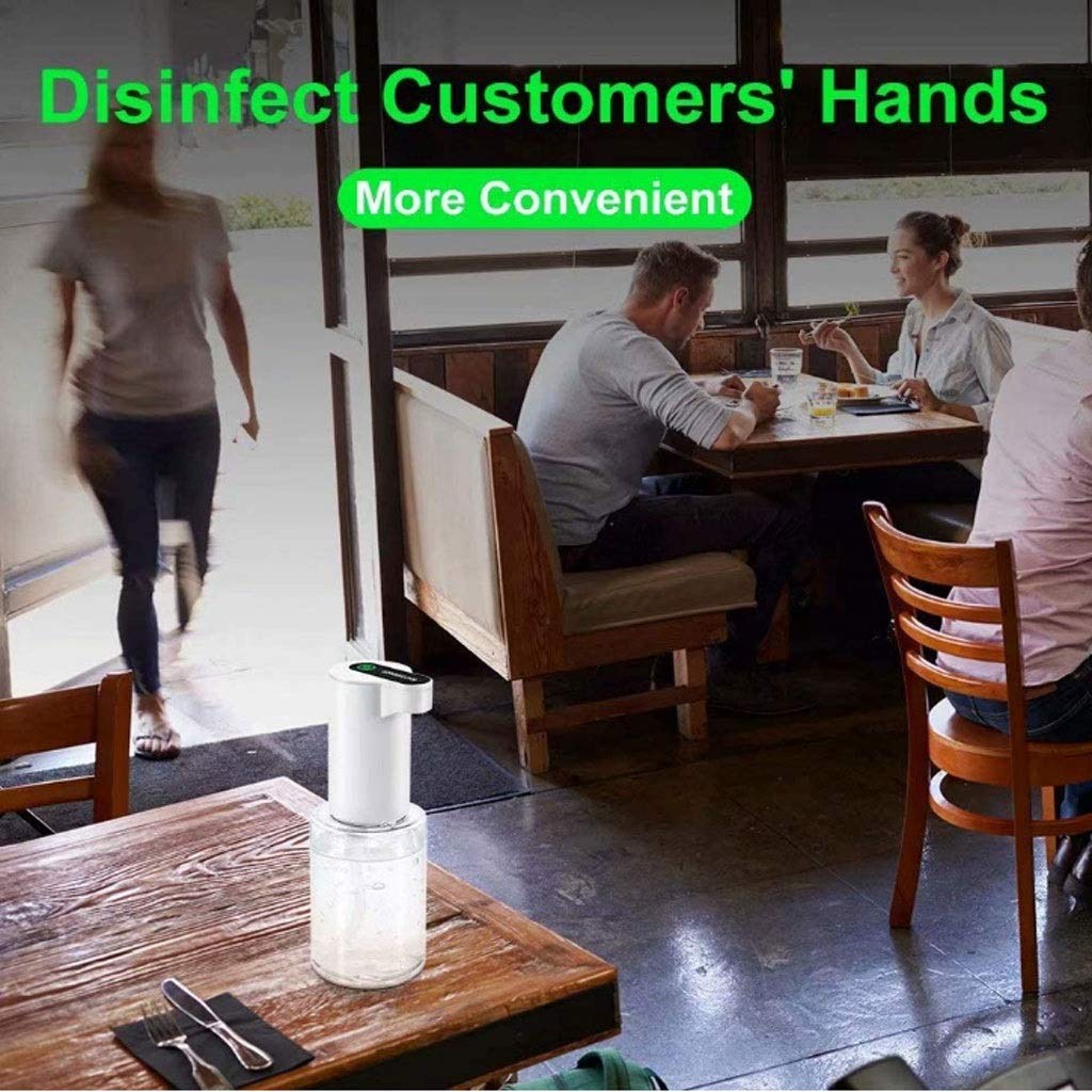 Sensor Automático Inteligente dispensador de jabón de Espuma de jabón de la Mano dispensador de Gel, sin Contacto automático dispensador de jabón-12OZ (350ml), for el niño