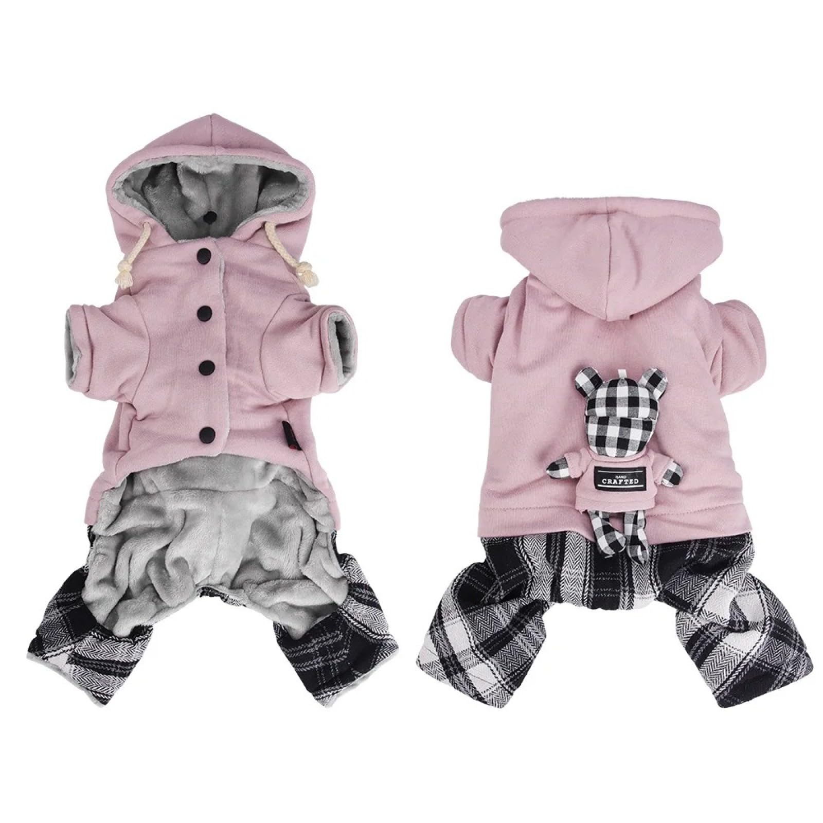 Manteau de protection contre le froid pour grand Caniche et Shiba Inu