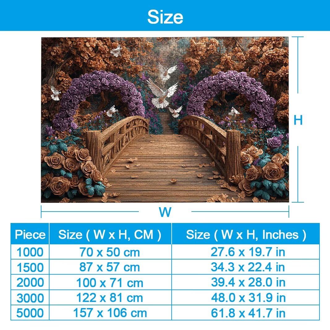 Puzzle Natura, Puzzle 1000 Pezzi per Adulti, Regalo Donna/Uomo -2873