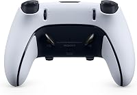 PlayStation DualSense Edge vezeték nélküli kontroller - PS5/PC kompatibilis, cserélhető joystick és hátsó gombok, állítható ravasz, fehér-fekete 3