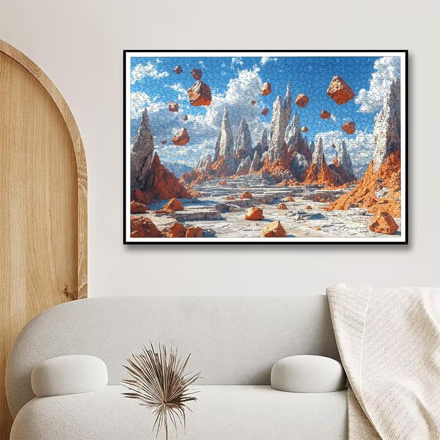 Puzzle 1500 Piezas Montaña para Adultos, Puzzle Paisajes de Madera con Caja Regalo para Adultos, Rompecabezas Desafiante para Toda la Familia, Rompecabezas para Regalo Mujer, Regalo Hombre, -5727