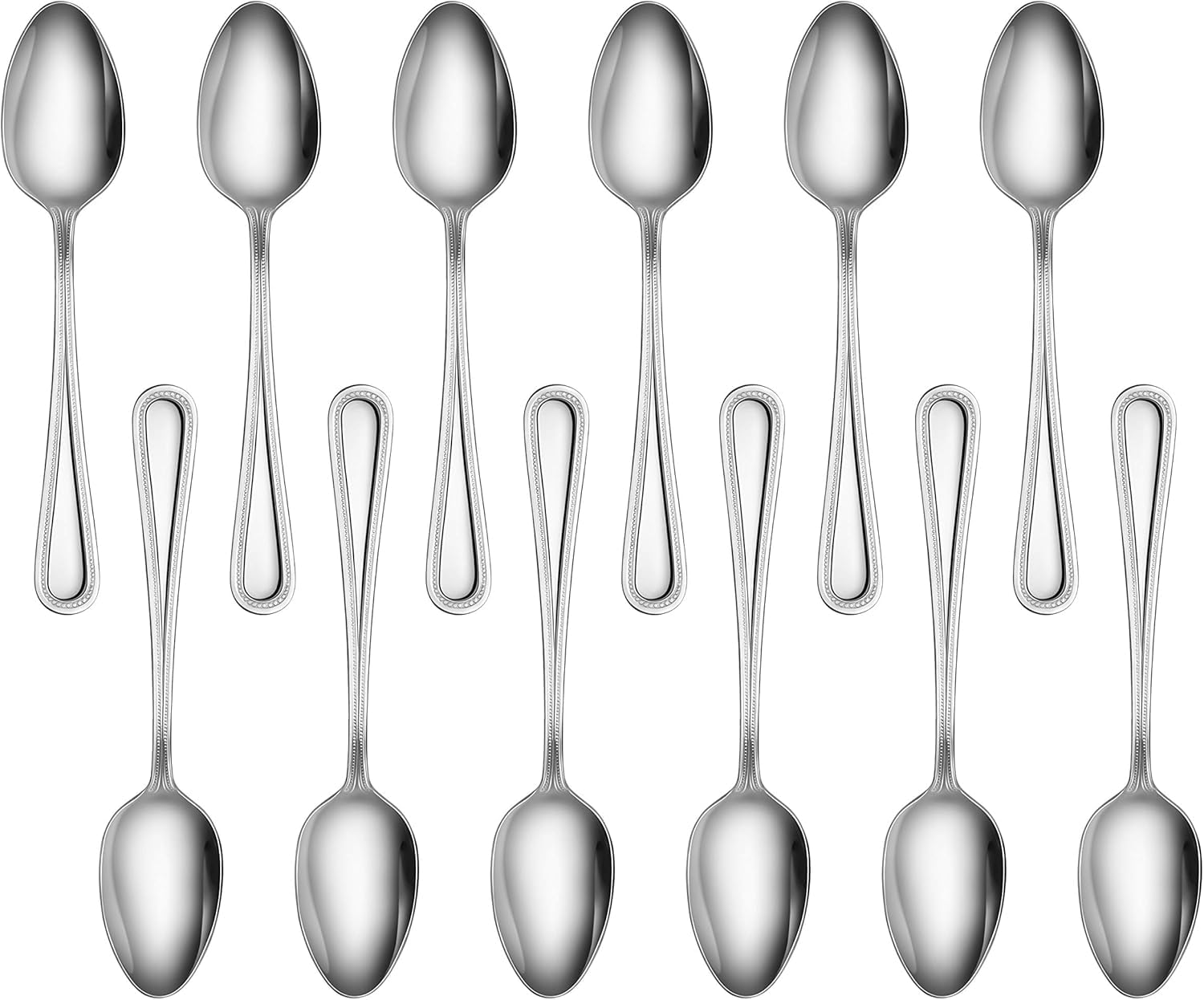 New Star Foodservice Bead Pattern 18/0 Stainless Steel Salad Fork, 6.6-Inch, Set of 12, Commercial Grade — Amazon image 17
