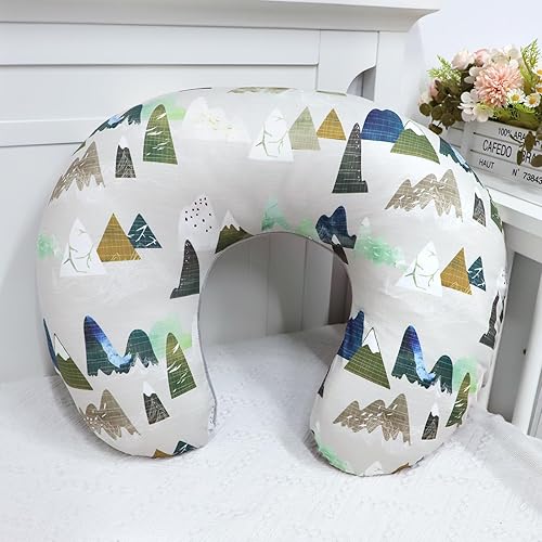 Miniatura 8 de TANOFAR Funda de almohada de lactancia, 1 paquete, funda elástica extraíble para almohadas de lactancia, ultra suave, se adapta perfectamente a la