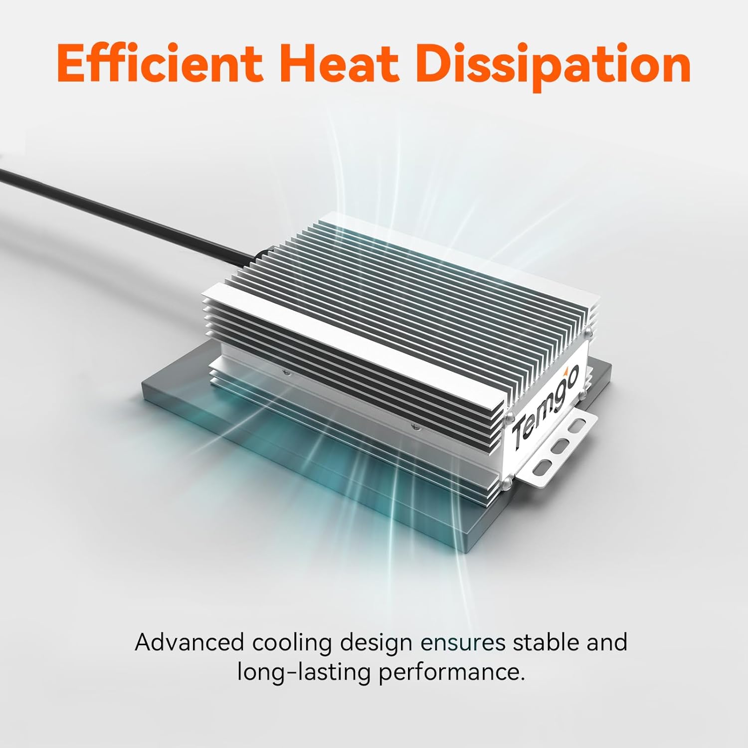 48V/72V to 12V Golf Cart Voltage Converter, 25A 335W DC to DC Buck Power Supply, ≥90% Efficiency, Waterproof IP55 Reducer with Overcurrent & Short-Circuit Protection, 13.5V Output for Golf Cart/Solar