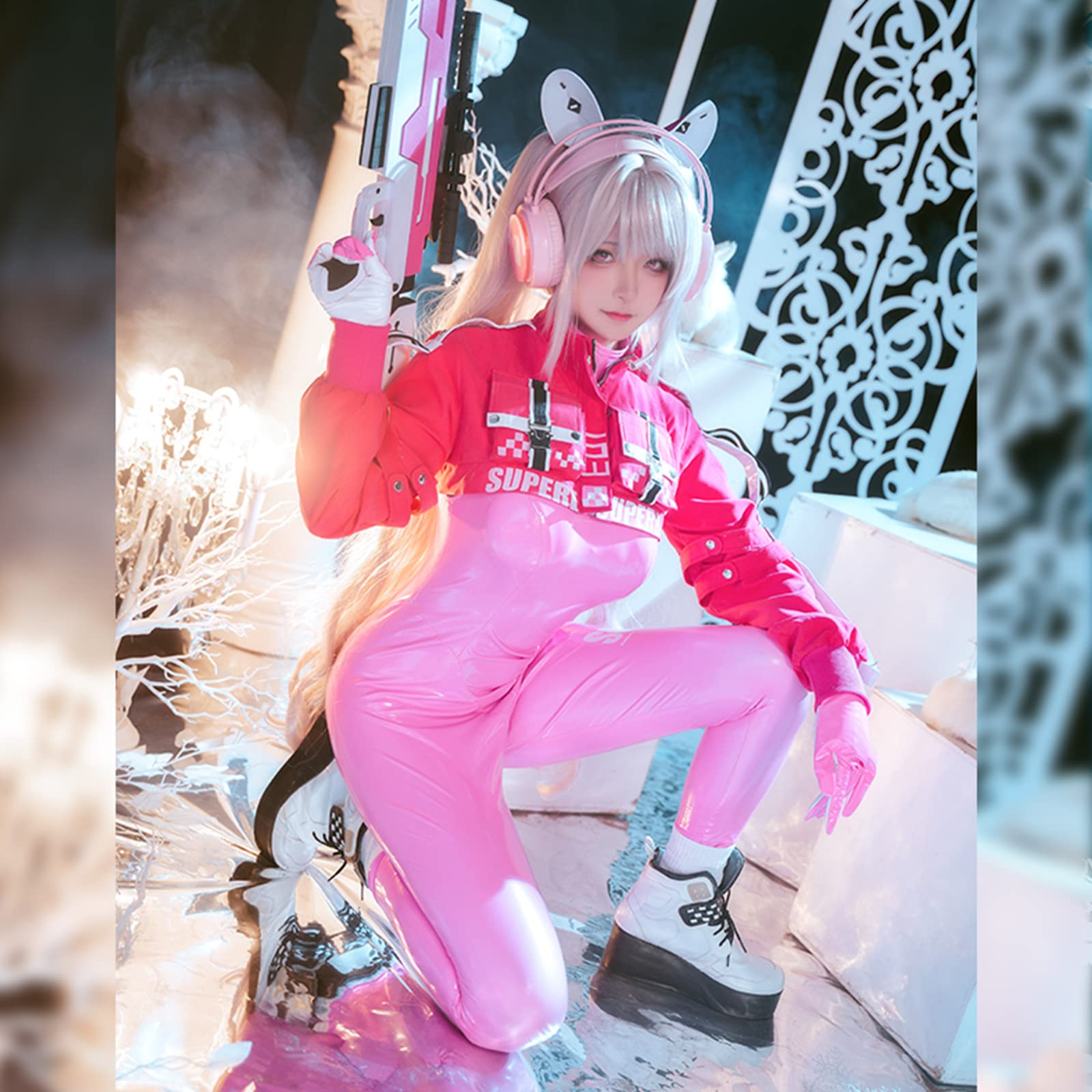 Amazon.co.jp: アリス Alice コスプレ 全身タイツセット 勝利の女神