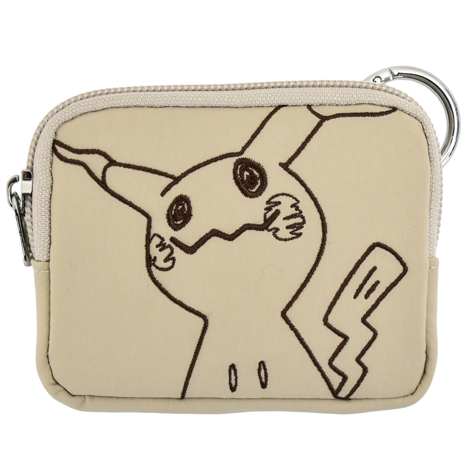 Amazon | ポケモン ミニポーチ カラビナ カラビナ付き ピカチュウ