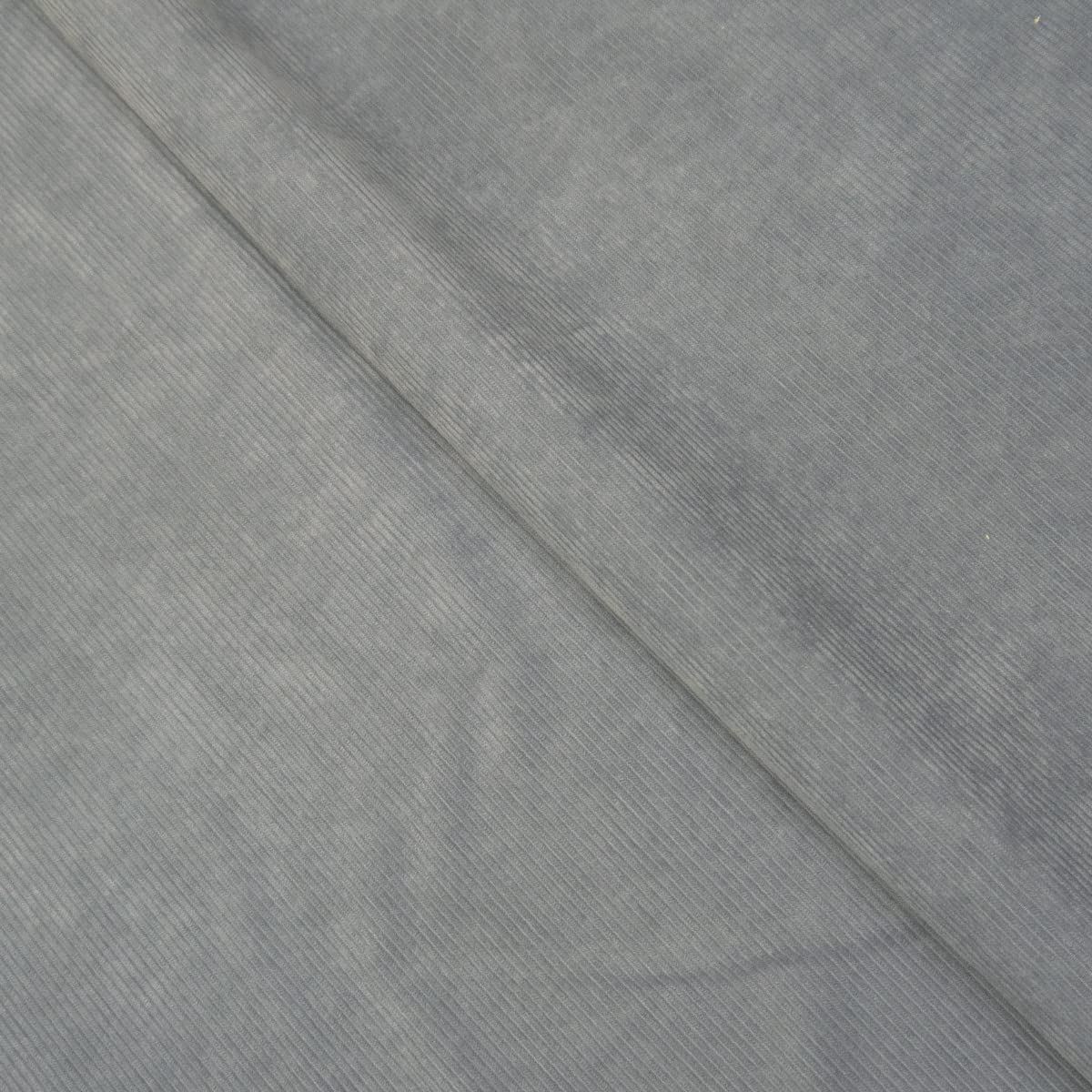 Corduroy Fabric 8 Wale Material Jumbo Cord 60 Inch 150cm Wide Clothing Trousers (Per Half Metre, Grey)