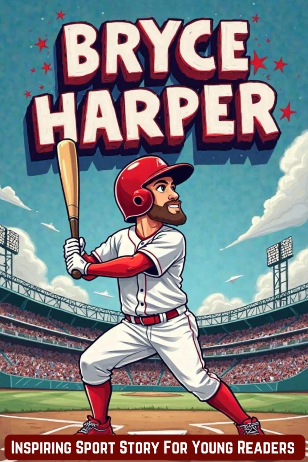 Inspiring Biography of Bryce Harper: The Showman's Path to Baseball Glory - From Little League to MVP - Inspiring Sport Story For Kids and Young
