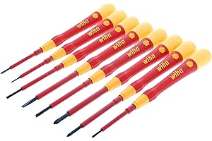 Wiha Insulated PicoFinish 8-Piece Precision Screwdriver Set