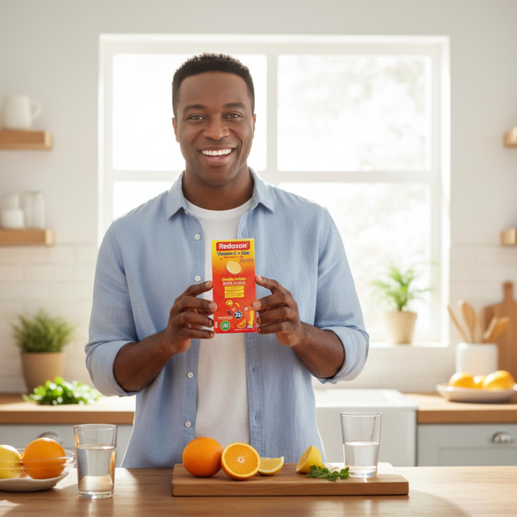 Redoxon Vitamin C + Zinc, Effervescent Tablets of Vitamin C and Zinc, Helps Support Your Immune System, Orange Flavor, 20 Effervescent Tablets, 2.82 Oz, Box — Amazon image 7