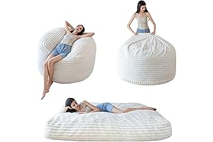 Giant Bean Bag Bed Chair for Adults
