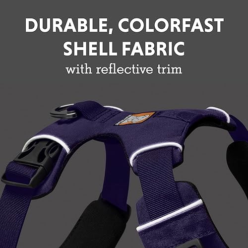 Miniatura 3 de RUFFWEAR - Arnés para perro Front Range, arnés reflectante y acolchado para el entrenamiento y el día a día, color salvia morada, talla L  XL