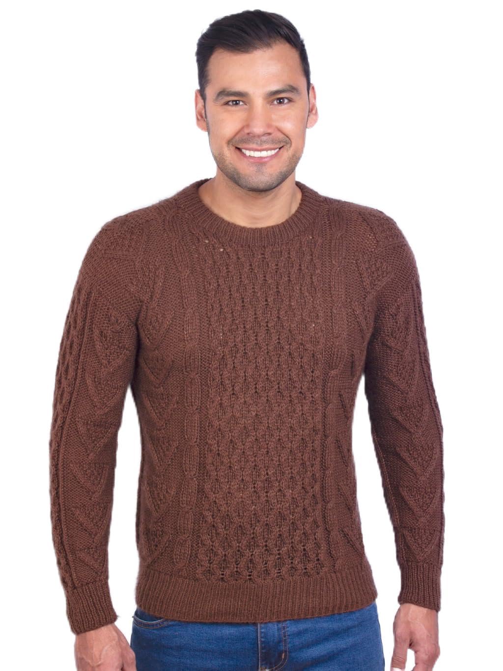 Irish Aran Alpaca Pullover