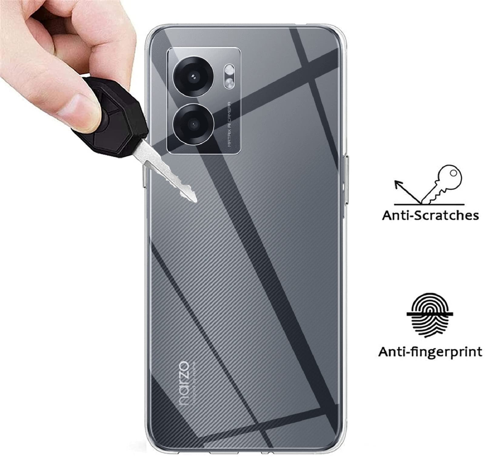 Cover E Vetro Temperato Per OPPO A77 5G - Custodia Morbida TPU Trasparente Ultra Sottile, Antiurto E Antigraffio - 3 Pezzi Di Pellicola Inclusi