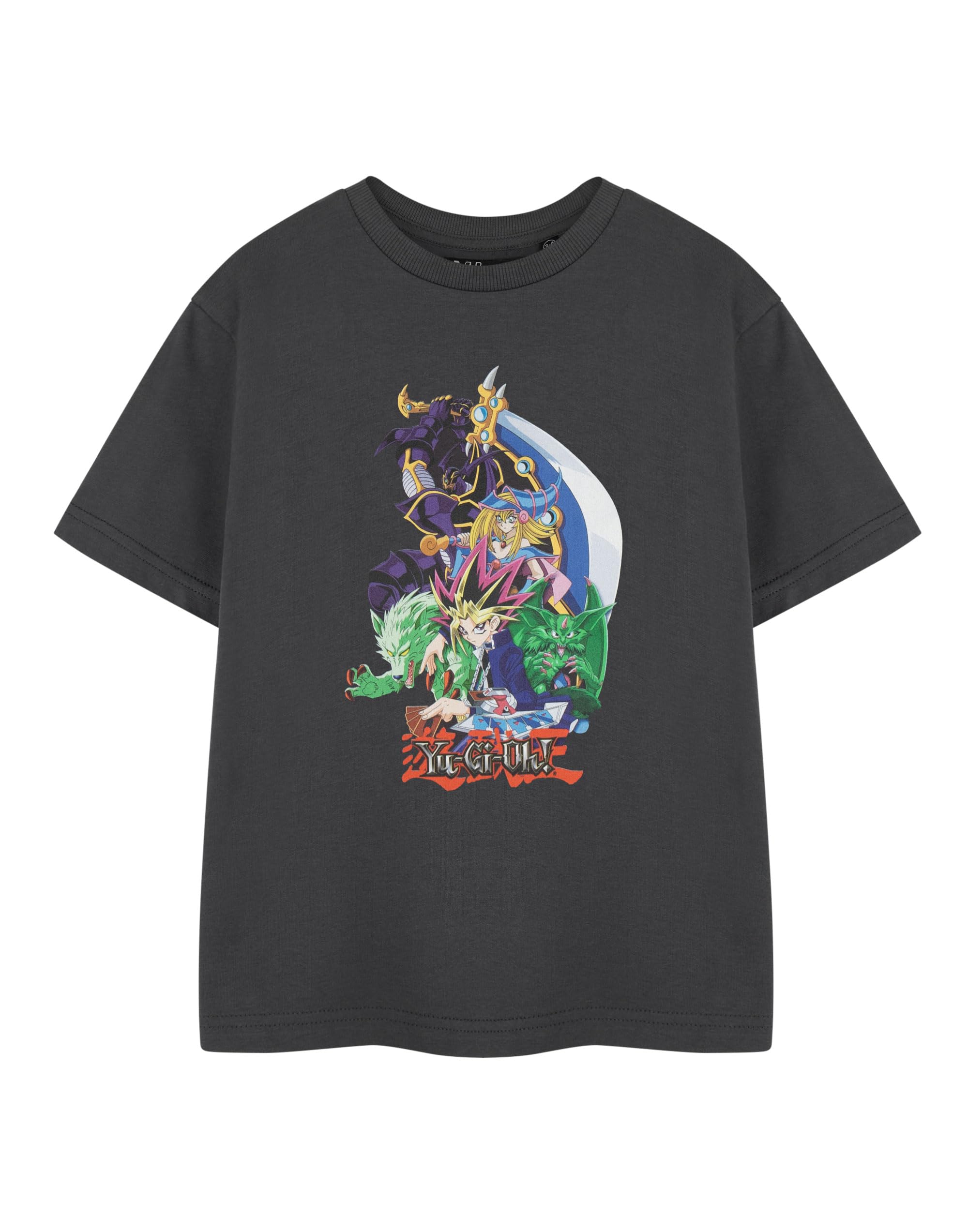 – Yu-Gi-Oh! Boys Graphic Tee Anime Cotton T-Shirt Options| Crew Neck Short Sleeve Pullover | Casual Wear All-Season Black Top