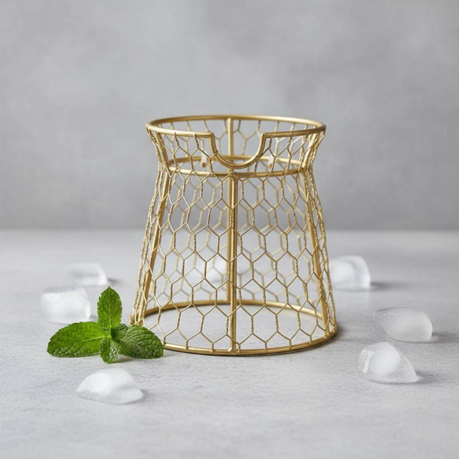 MagiDeal Soporte para Fermentación de Barril de Dispensador Base de Hierro Elevada Marco Resistente Aporta , Soporte De Malla Dorado De 5L