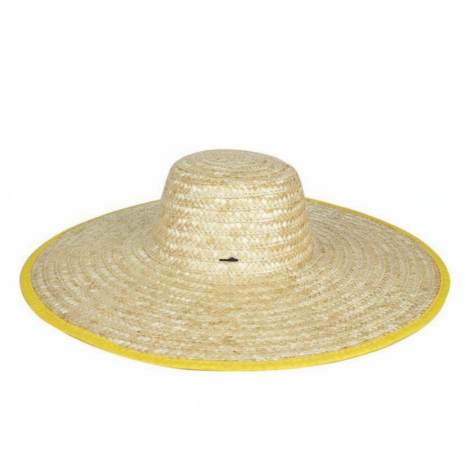 Club Bollywood®Wide Brim Straw Hat Breathable Woven Sun Hat Lightweight Headwear for Farmers, Gardeners, Farming, Outdoor Work 50CM|Clothing, Shoes & Accessories|Womens Accessories|Hats-image-38