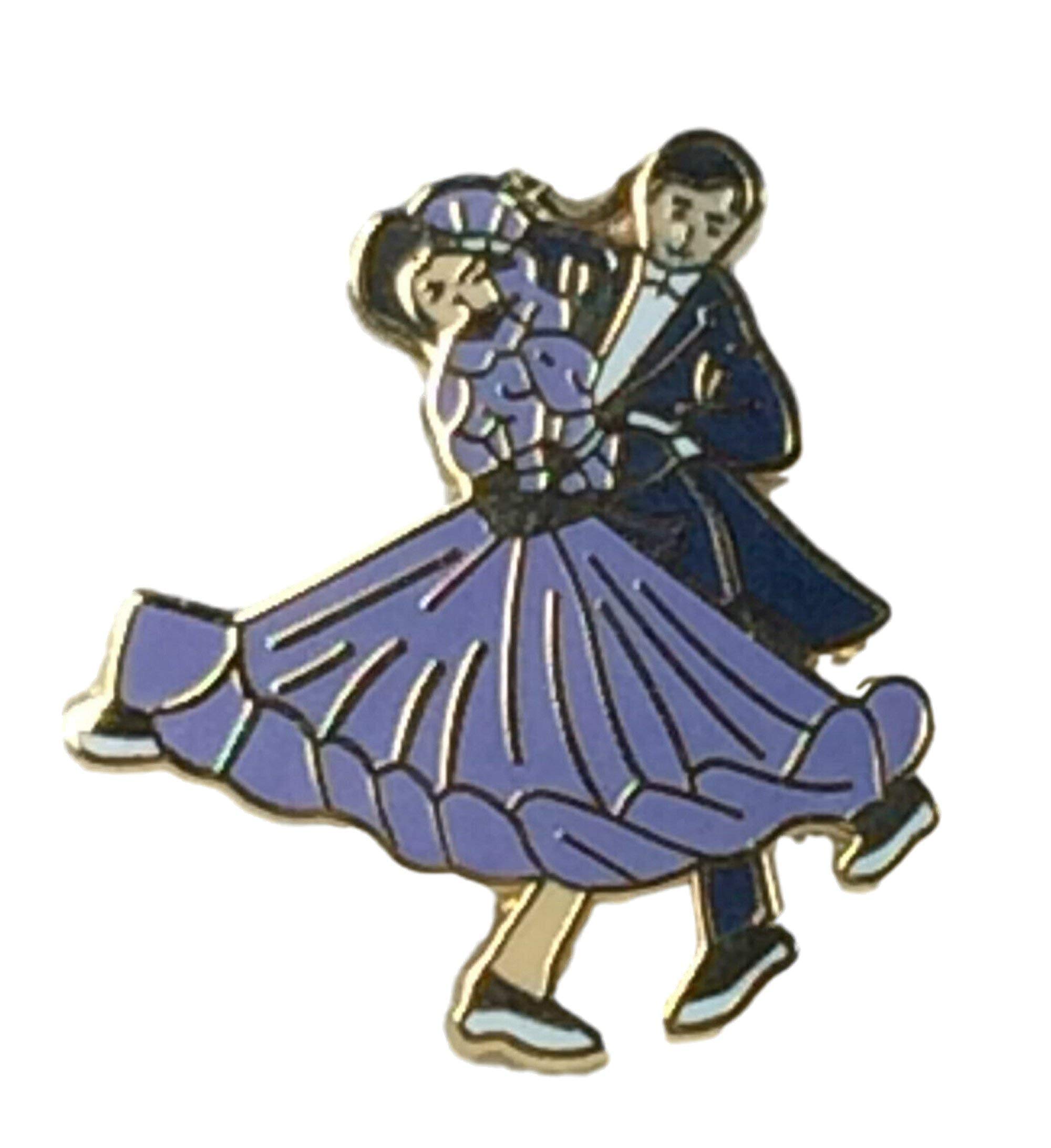 Smartbadge® Strictly Come Dancing Ballroom Dancers Hard Quality enamel lapel pin badge